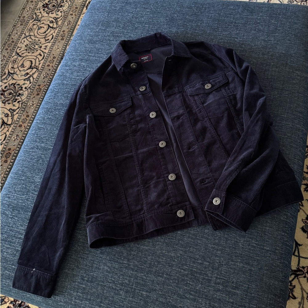 Corduroy Reid Jacket // COLOR NAVY